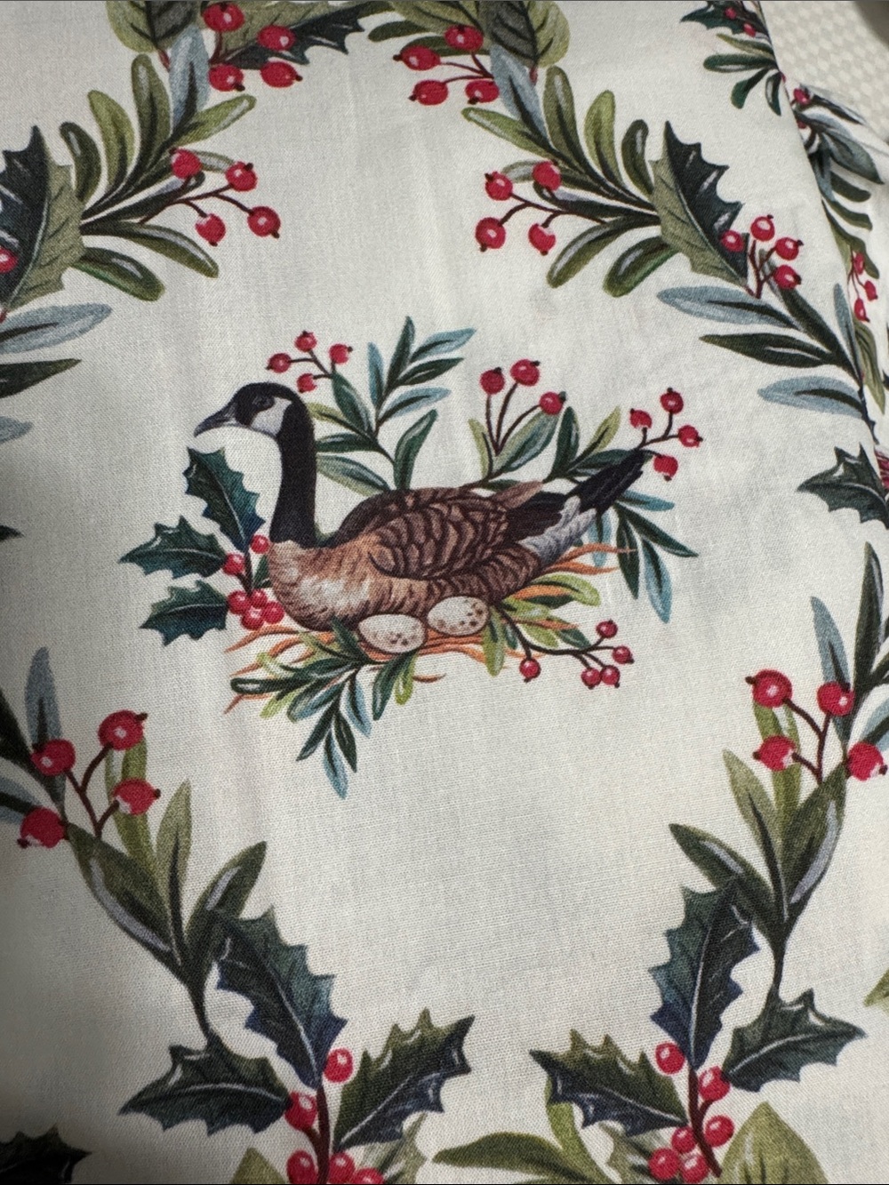 Pottery Barn Duvet Cover King - 12 Days of Christmas - Picture 4 of 5